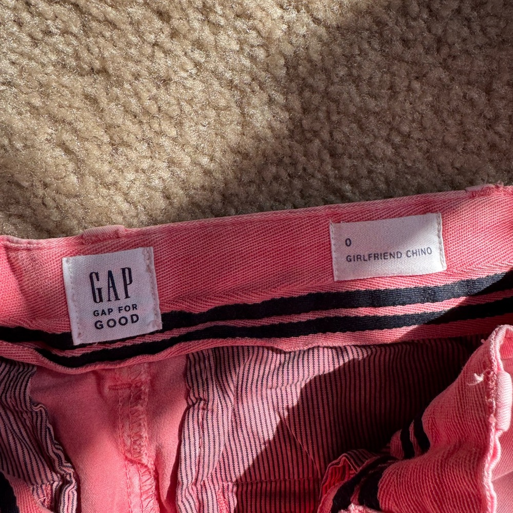 GAP Coral Girlfriend Chino Pants
